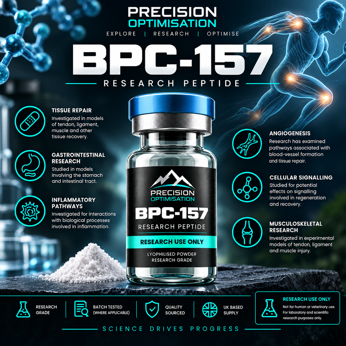 BPC157 10 x Vials