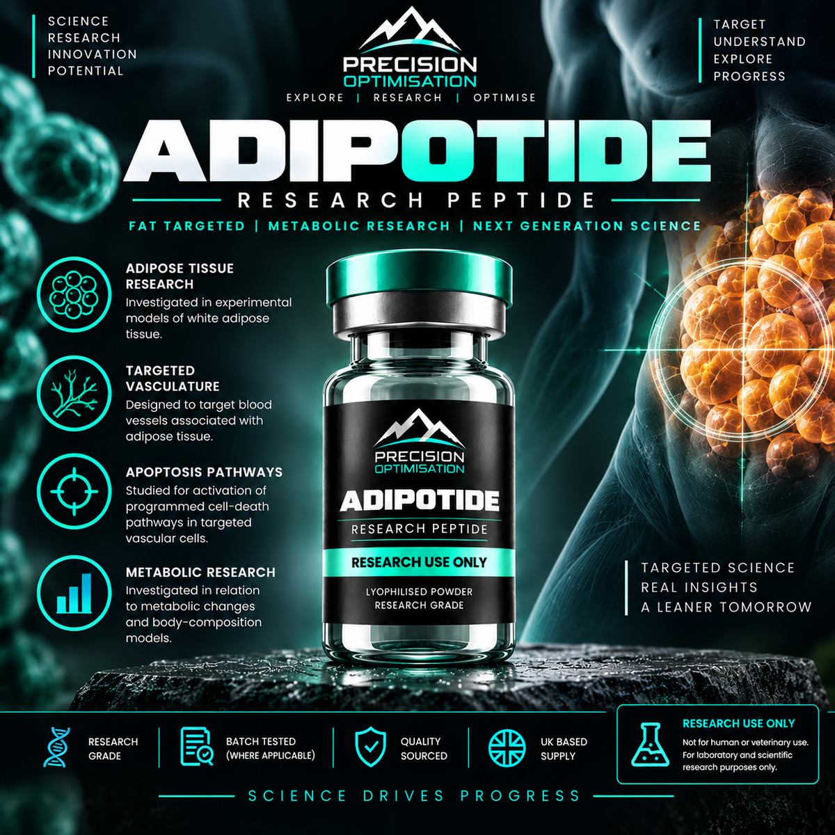 Adipotide 10 x 5mg