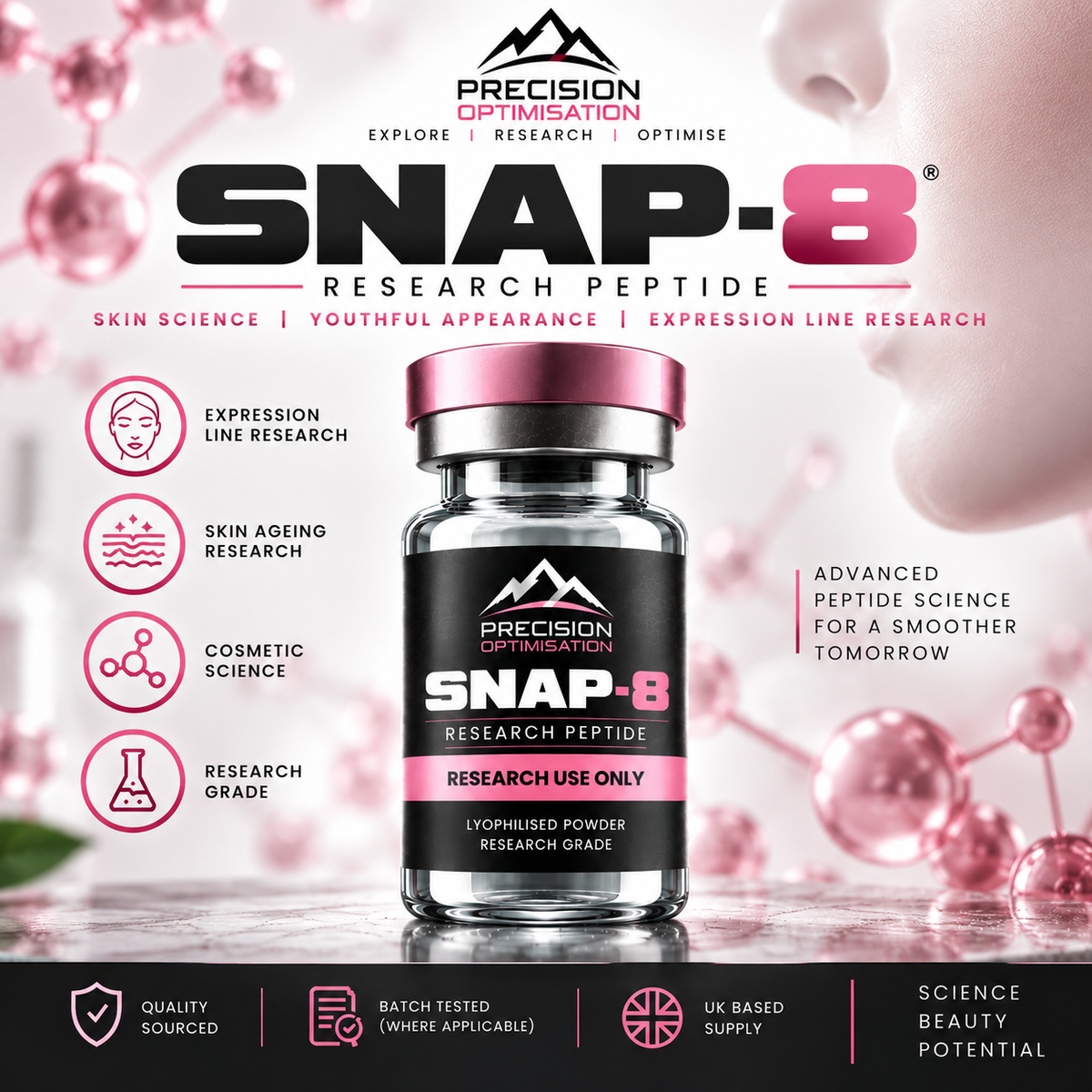 Snap8 10 x 10mg Vials